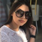 Luxury Brand Designer Italy Round Sunglasses Women 2017 Brown Vintage Metal Shade Frame Retro Cross 