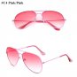 Classic Aviator Sunglasses Women Pink Brand Clear Gradient Sunglasses Points Sun Glasses Men Shades 
