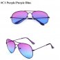 Classic Aviator Sunglasses Women Pink Brand Clear Gradient Sunglasses Points Sun Glasses Men Shades 
