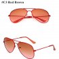 Classic Aviator Sunglasses Women Pink Brand Clear Gradient Sunglasses Points Sun Glasses Men Shades 