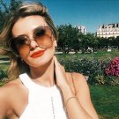 Ladies Brand Oversized Mirror Round Sunglasses Women Vintage Brand Design Shades Oculos Female Retro