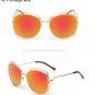 Ladies Brand Oversized Mirror Round Sunglasses Women Vintage Brand Design Shades Oculos Female Retro