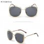 Ladies Brand Oversized Mirror Round Sunglasses Women Vintage Brand Design Shades Oculos Female Retro