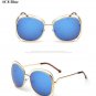 Ladies Brand Oversized Mirror Round Sunglasses Women Vintage Brand Design Shades Oculos Female Retro