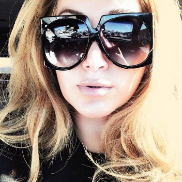 Square Oversized Sunglasses Luxury Brand Designer Ladies Fashion Sun Glasses For Female Male Vintage