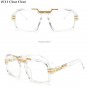 Big Frame Oversized Square Sunglasses Gothic Punk Women Newest Retro Sun Glasses Men Brand Designer