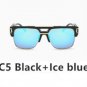 Brand Designer Oversized Men Sunglass Women Flat Top Sun Glasses Square Male Large Mirror Fashion Cl