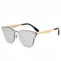 Fashion Cat Eye Sunglasses Avaitor Women Oversized Luxury Brand Designer Sun Glasses Ladies For Fema