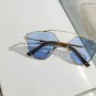 Classic Cat Eye Metal Women Sunglasses Brand Designer Yellow Pink Sunglasses Retro Vintage Women Fas