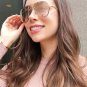 Classic Flat Top Sun glasses Ocean Pilot Mirror Sunglasses Pink UV400 2017 Male Famous Cool Brand D