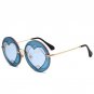 New Fashion Oversized Round Sunglasses Women Big Frame Multi Mirror Sun Glasses For Female Oculos De