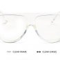 New Fashion Flat Top Sunglasses Women Brand Designer Thin Frame Sun Glasses For Lady Girl Shades Fem