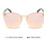 Gothic Skull Sunglasses Women Oversized Rimless Cat Eye Sunglasses Men Vintage Fashion Mirror Sun Gl