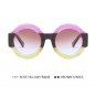 New Ladies Round Sunglasses Luxury Women Brand Designer Sexy Sun Glasses For Female Party Shades UV4