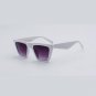 Cat Eye Personality Sunglasses Big Frame Transparent Bright Lens Sun Glasses Women Minimalist Design
