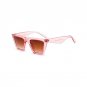 Cat Eye Personality Sunglasses Big Frame Transparent Bright Lens Sun Glasses Women Minimalist Design