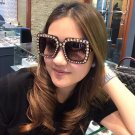 Crystal Square Sunglasses Sexy Ladies Designer Designer Crystal Sun Glasses Ladies 2017 New Gradient