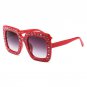Crystal Square Sunglasses Sexy Ladies Designer Designer Crystal Sun Glasses Ladies 2017 New Gradient