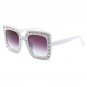 Crystal Square Sunglasses Sexy Ladies Designer Designer Crystal Sun Glasses Ladies 2017 New Gradient