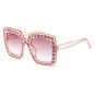 Crystal Square Sunglasses Sexy Ladies Designer Designer Crystal Sun Glasses Ladies 2017 New Gradient