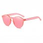 Frameless Sunglasses Transparent Brand Women Designer Siamese Frame UV400 Lenses Sun Glasses Fashion