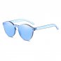 Frameless Sunglasses Transparent Brand Women Designer Siamese Frame UV400 Lenses Sun Glasses Fashion