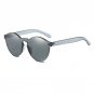 Frameless Sunglasses Transparent Brand Women Designer Siamese Frame UV400 Lenses Sun Glasses Fashion