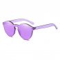 Frameless Sunglasses Transparent Brand Women Designer Siamese Frame UV400 Lenses Sun Glasses Fashion