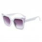 Big Frame Sunglasses New Diamond Rimmed Sun Glasses Square Butterfly Side Brand Designer Women Noble