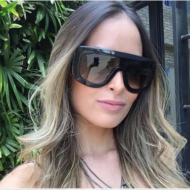 Fashion Brand Sunglasses Big Frames Glasses Eyewear Lady Designer Oversize Sun Glasses Women UV400 2