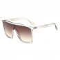 Fashion Big Size Sunglasses Women Brand Designer Vintage Sun Glasses Men Woman UV400 Glasses 2018 de