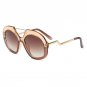 Sunglasses Women Retro Metal Frame Sun Glasses for Female Round Oversized Sun glasses For men UV400 