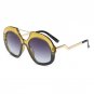 Sunglasses Women Retro Metal Frame Sun Glasses for Female Round Oversized Sun glasses For men UV400 