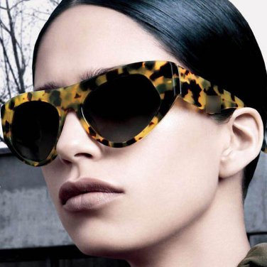 High Quality Black Sunglasses Women Shades Brand Design Female Fashion Cat Eye Sun Glasses For Women