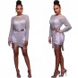 hirigin sexy hot knitted summer dress swimwear solid slim white beach output mini dresses ladies fri