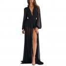 Fashionable Womens Sexy Swimwear Beach Long Maxi Summer Beach Party Mesh eveningDress vestidos mujer