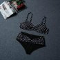 New Style Fashion Women\'s High Waisted Bikini Set Push Up Padded Swimsuit Bathing Suit Swimwear Dot