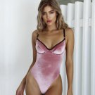 Hot New Arrival Sexy Underwire Bikini Women Pleuche Swimwear Triangle Swimsuit 8975