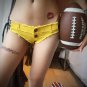 2017 Booty Pole Dancing Sexy Women\'s Summer Crystal Shorts Jeans Denim Micro Mini Jean Ultra Low Ri