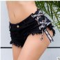Sexy Tassel Denim Booty Shorts Bandage Vintage Cute Bikini Sexy Jeans Shorts Low Rise Micro Mini Sho