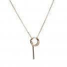 Fashion Women Jewelry Personality Gold Bar Women Tassel Long Necklace