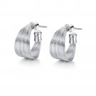 V.Ya Beautiful Silver-Plated Earrings High Quality Elegance Factory Price Silver Plated Women Earrin