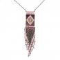 Boho Handmade Bijoux Femme Necklace Long Bohemian Tassel Pendant Color Necklace Pendant for Women