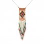 Boho Handmade Bijoux Femme Necklace Long Bohemian Tassel Pendant Color Necklace Pendant for Women