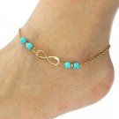 Fashion Womens Beach Barefoot Toe Chain Link Foot Anklet Chain Jewelry