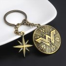 High Quality Superhero Wonder Woman Logo Fashion Keychain For Fans Gift Jewelry