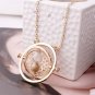 Vintage Rotating Horcrux Harry Potter Time Turner Necklace Time Converter Time Pendant Necklace For