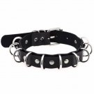 Sexy Women Girls Harness Harajuku Anime Necklaces Multilayers Metal O-Round Goth Choker Collar Neckl