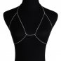 Best lady 2017 Sexy Women Love Rhinestone Bra Brassiere Body Necklace Chain Summer Hot Fashion State