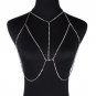 Best lady 2017 Sexy Women Love Rhinestone Bra Brassiere Body Necklace Chain Summer Hot Fashion State